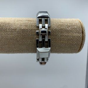 Stella & Dot Luxor Link Silver Bracelet